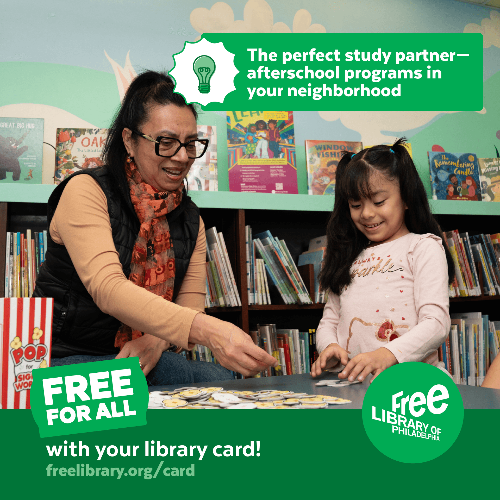 Display Ad: Free Library of Philadelphia