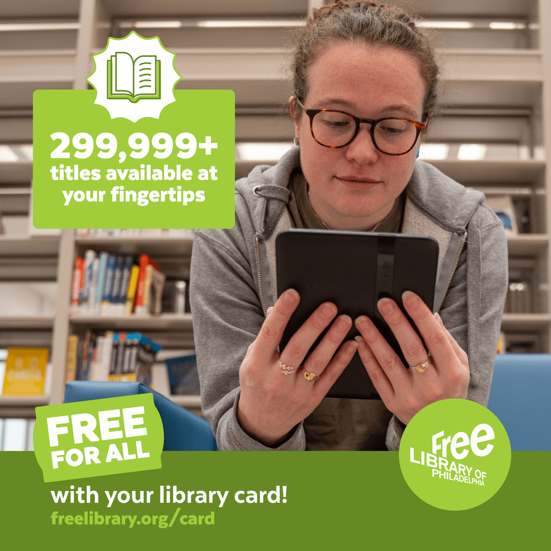 Display Ad: Free Library of Philadelphia