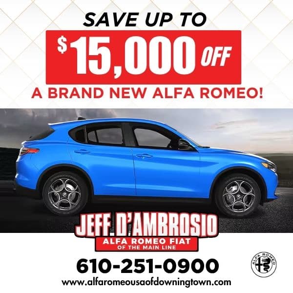Save on Alfa Romeo at Jeff D'Ambrosio Alfa Romeo and Fiat of the Main Line
